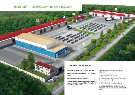 scrap tyre Russia Explotex